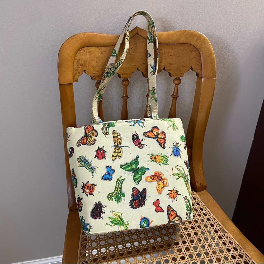 Bug Print Tote